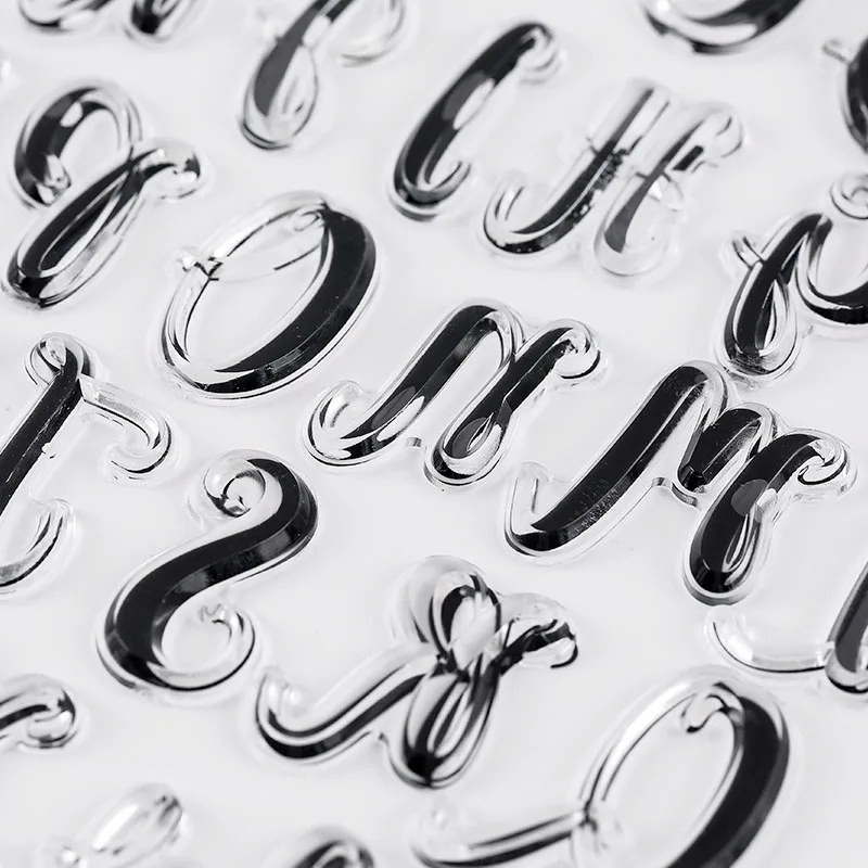Stamps for Cookies Letters Cake Sweet Letters Stamp Decorating Tools Fondant Embossing DIY Alphabet Cutter Pastry Accessories