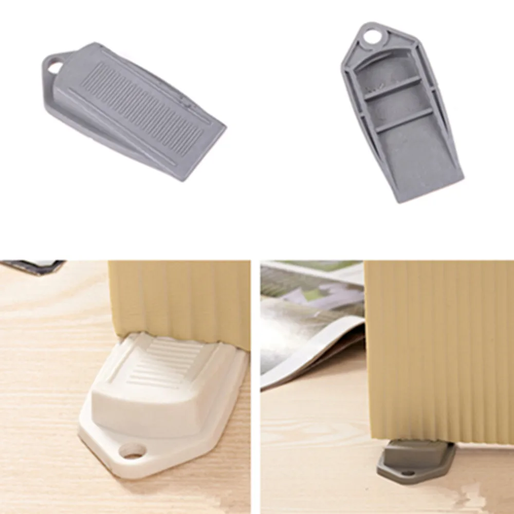 Rubber Wedge Door Stop Stopper Holder Guard Baby Safety Protector Kids Security Card | Обустройство дома