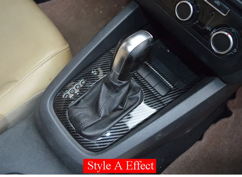 Для Volkswagen JETTA 2011 2012 2013 левый руль Внутренняя панельная Накладка для коробки передач наклейка отделка автомобиля Стайлинг