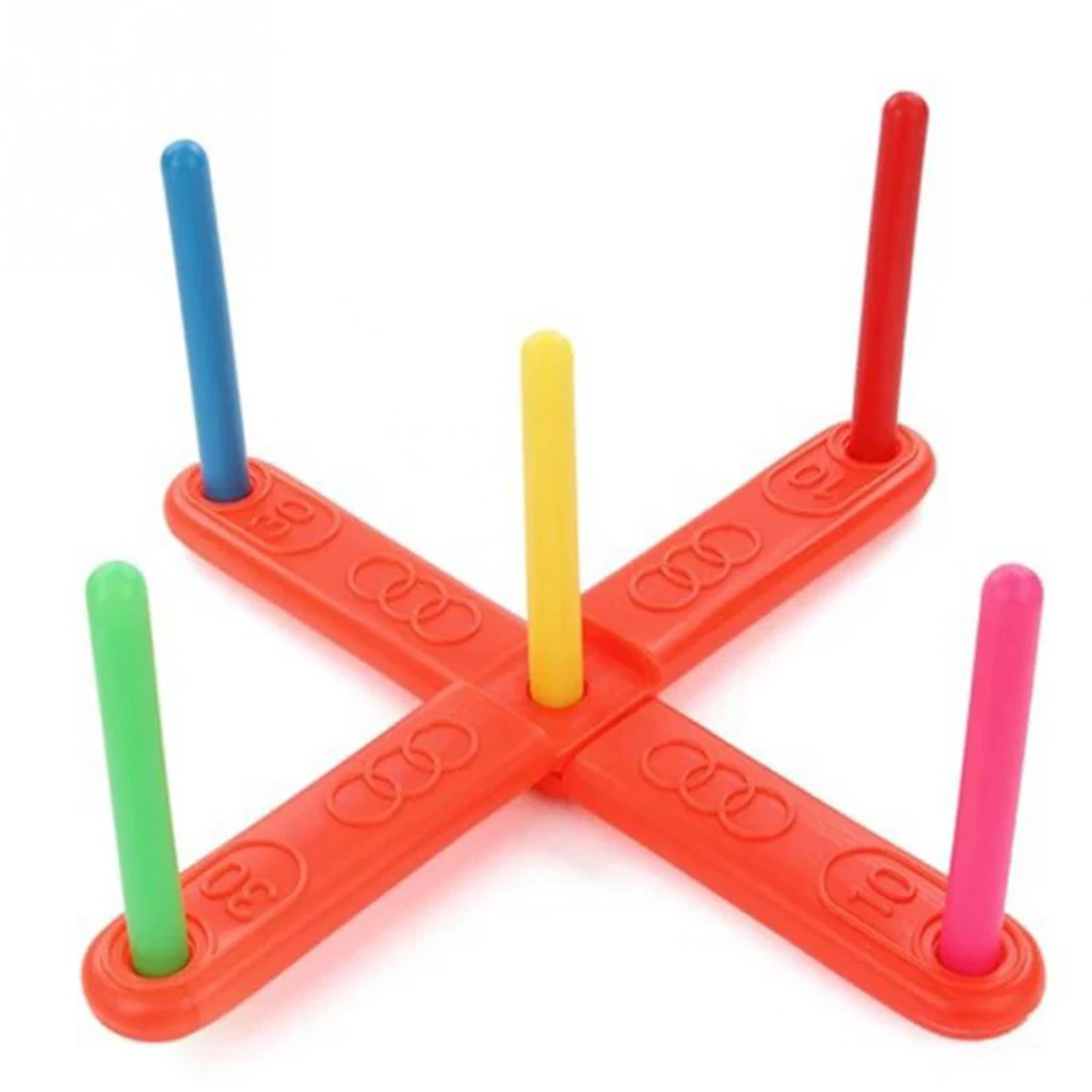 Easy Backyard Games to Assemble Fun for Kids Party Ring Toss Games 