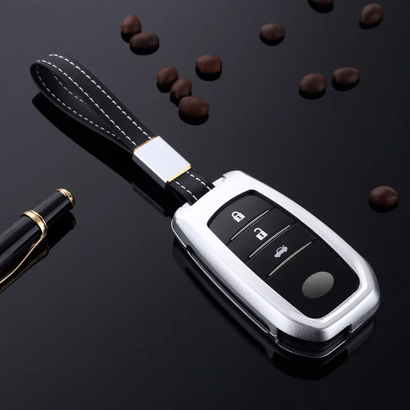 

Suitable for Toyota Key Cover Kai Mei Ruei Hann Lanta Corolla Prado Overbearing Crown Levin Keychain Case