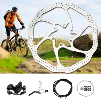 

2019 New mode Bike Hydraulic Brake Kit MTB Bicycle Oil pressure Disc Brake Set Front and Rear Bike Parts