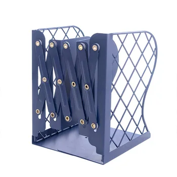 

Adjustable Bookends Metal Book Ends Holder Shelf Heavy Duty Non Skid Bookends for Heavy Book