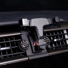 Гравитационный автомобильный, устанавливаемое на вентиляционное отверстие в салоне автомобиля на выходе держатель для мобильного телефона, держатель для мобильного телефона для реакции зажим Крепление колыбели ароматерапия для Toyota 4runner