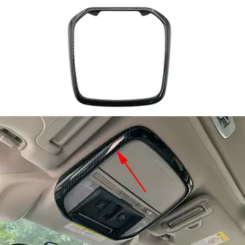 

Carbon Fiber Front Head Reading Light Lamp Cover Trim Fit For Subaru Forester SK 2019 2020 Accessories