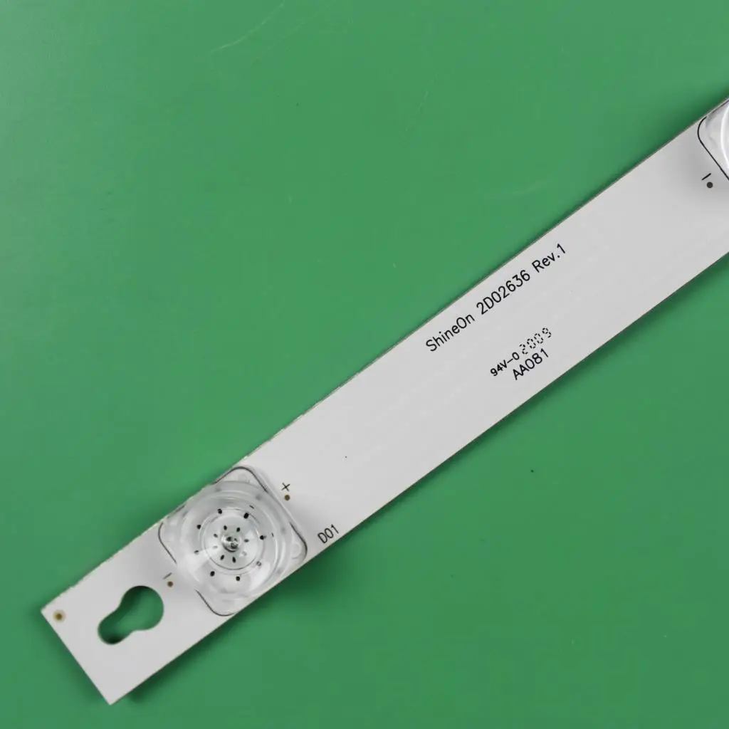 Retroiluminação Led Tira Ds4c-lb4308-hr02j Zm02j Yhf-4c-lb4308-yh09j Yha-4c-lb4308-yh05j para Tcl 43s305taba Tot_43d2900_3x8_3030c - Imagem 2