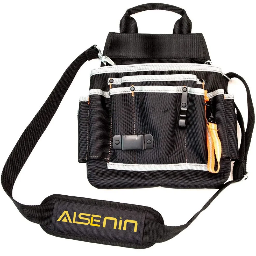 Belt Waist Pocket Case Capacity Tool Bag Waist Pockets Electrician Tool Bag Oganizer Carrying Pouch Tools Storage Holder