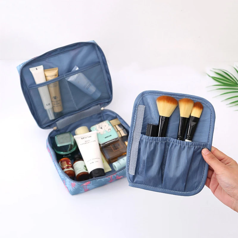  Travel Cosmetic Bag Toiletry Storage Bag Women Portable Makeup Organizers Brush Case Wash Kits Trav