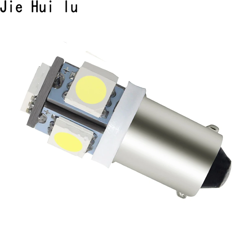 T4W BA9S 5 SMD 5050 Автомобильная внутренняя светодиодная лампа боковой маркер задний