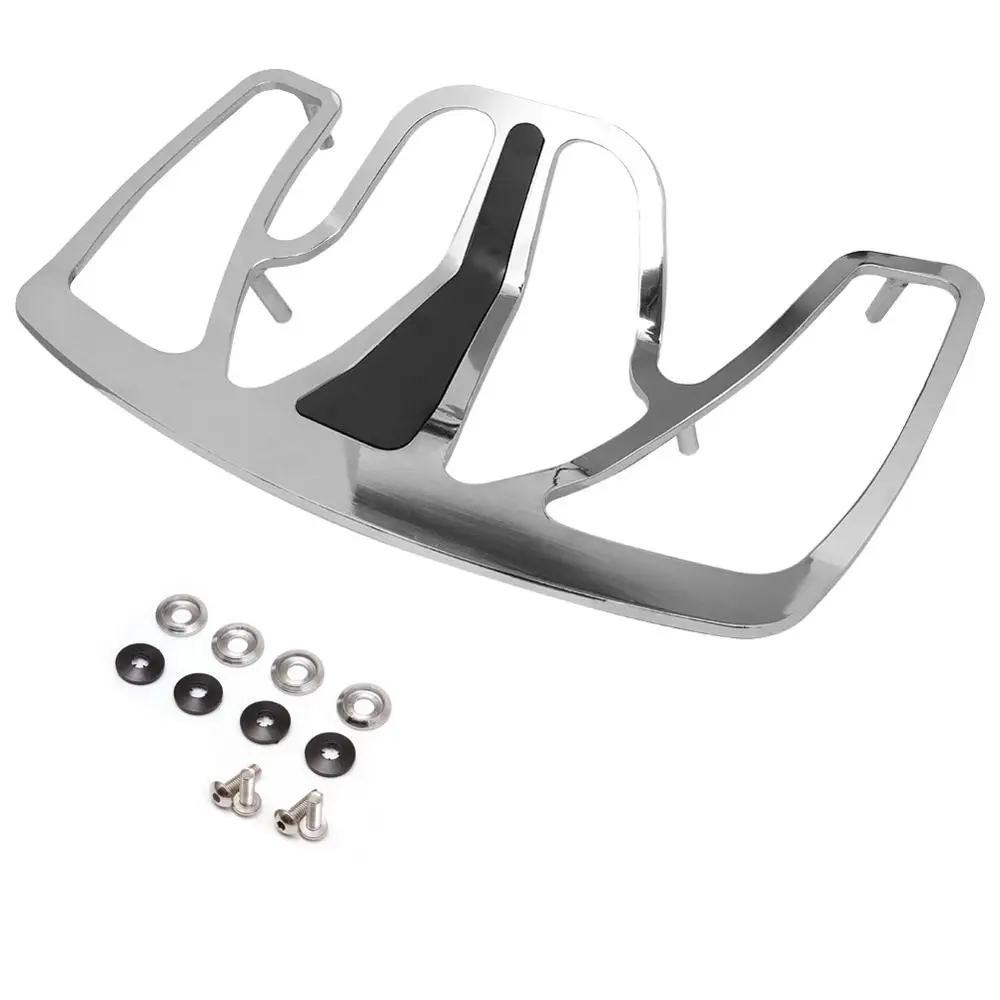 Мотоцикл Кафе racer багажник багажная стойка для Honda GOLDWING GL1800 GL 1800 2001-2011 аксессуары для мотокросса - Цвет: chrome