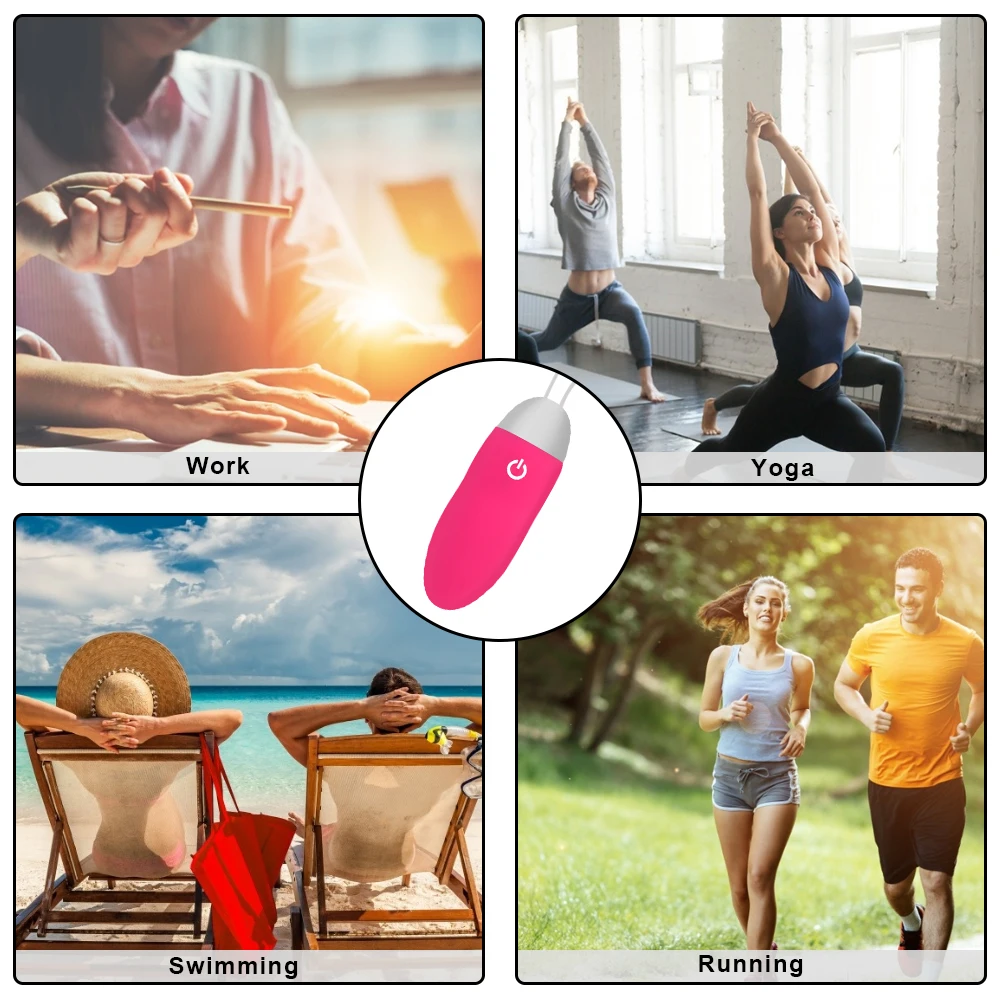 Vibrating Eggs For Women With 10 Frequency Settings For Pleasure_voghion.com