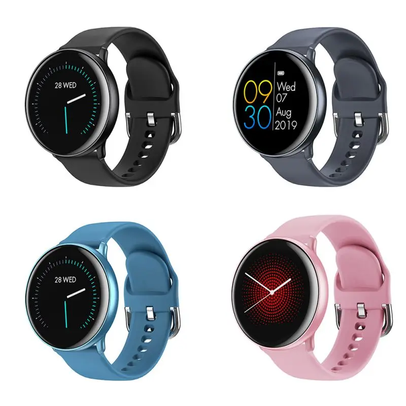 Heart Rate Blood Pressure Monitor Band Waterproof IP68 Fitness Track Smart Watch