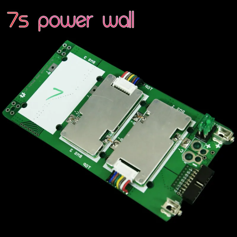 7S Power Wall 29 4 v 18650 Батарейный держатель батарейный блок балансировщик PCM PCB 20A 40A 60A BMS