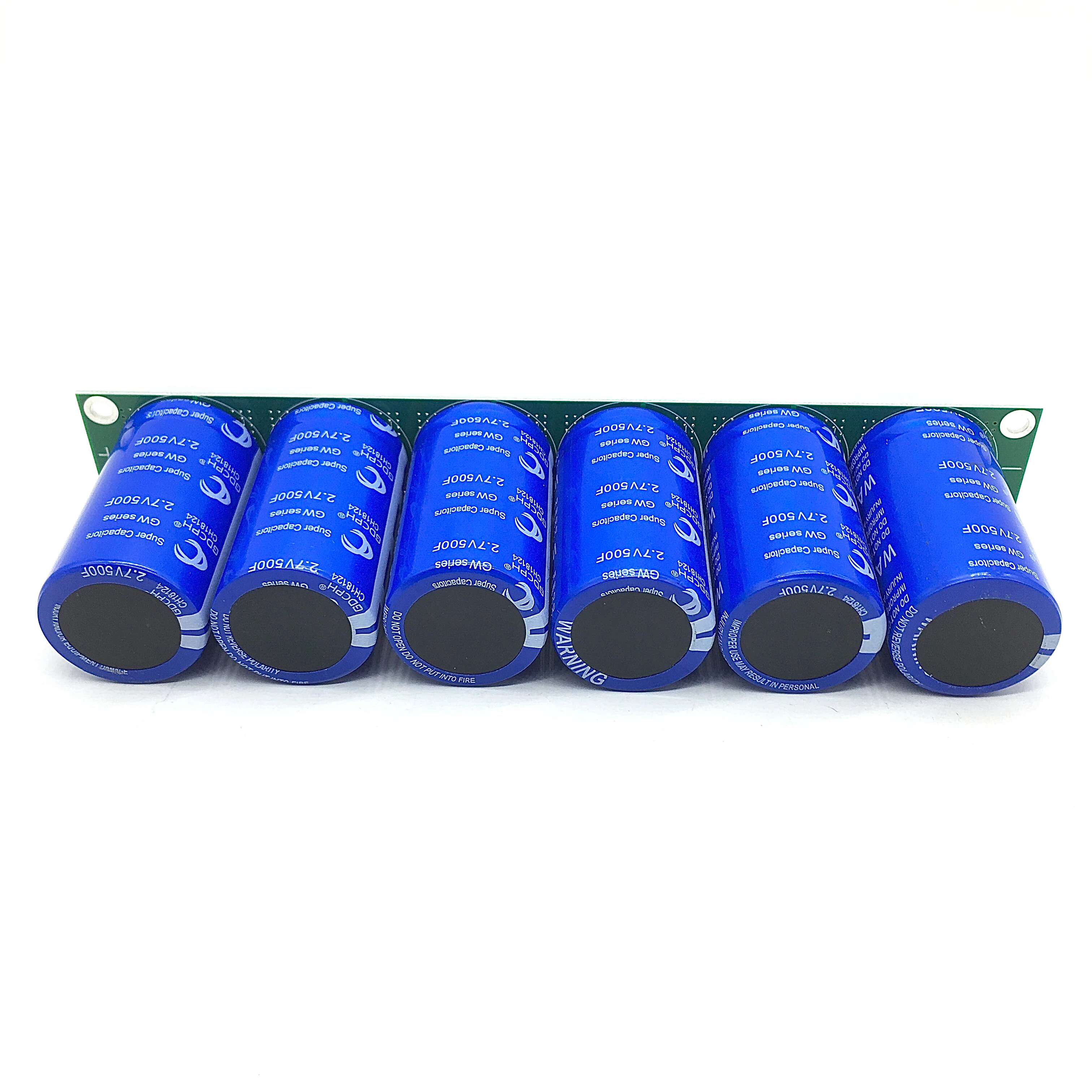 6 Pièces/1 Ensemble 2.7V 500F Condensateur Farad Super