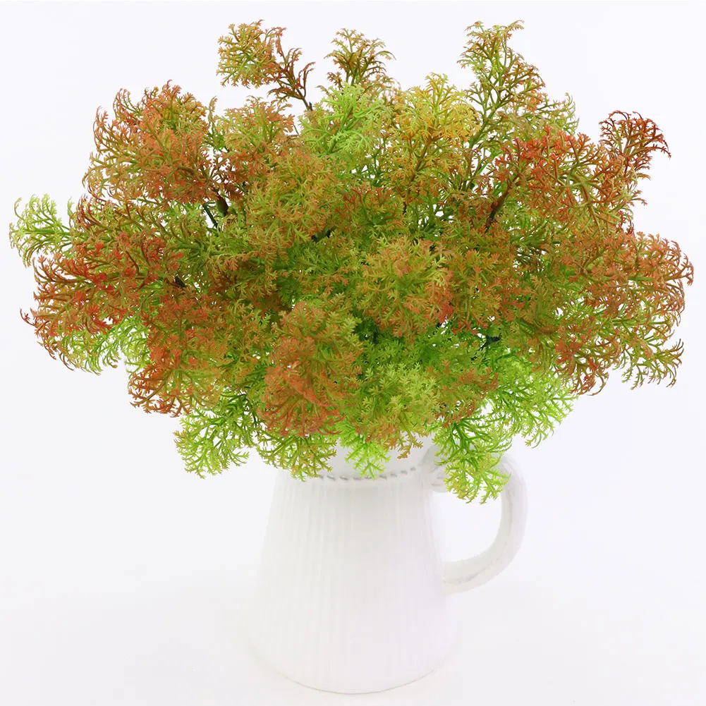 Искусственный Пластик мох трава, Растения Дерево Офис для вечеринок, мебели украшения искусственные растения