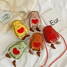 Сумка-мессенджер на одно плечо с милым животным из овечьей шерсти для девочек, маленькая сумка через плечо, мини аксессуары, кошельки для монет, сумочка из искусственной кожи, кошелек