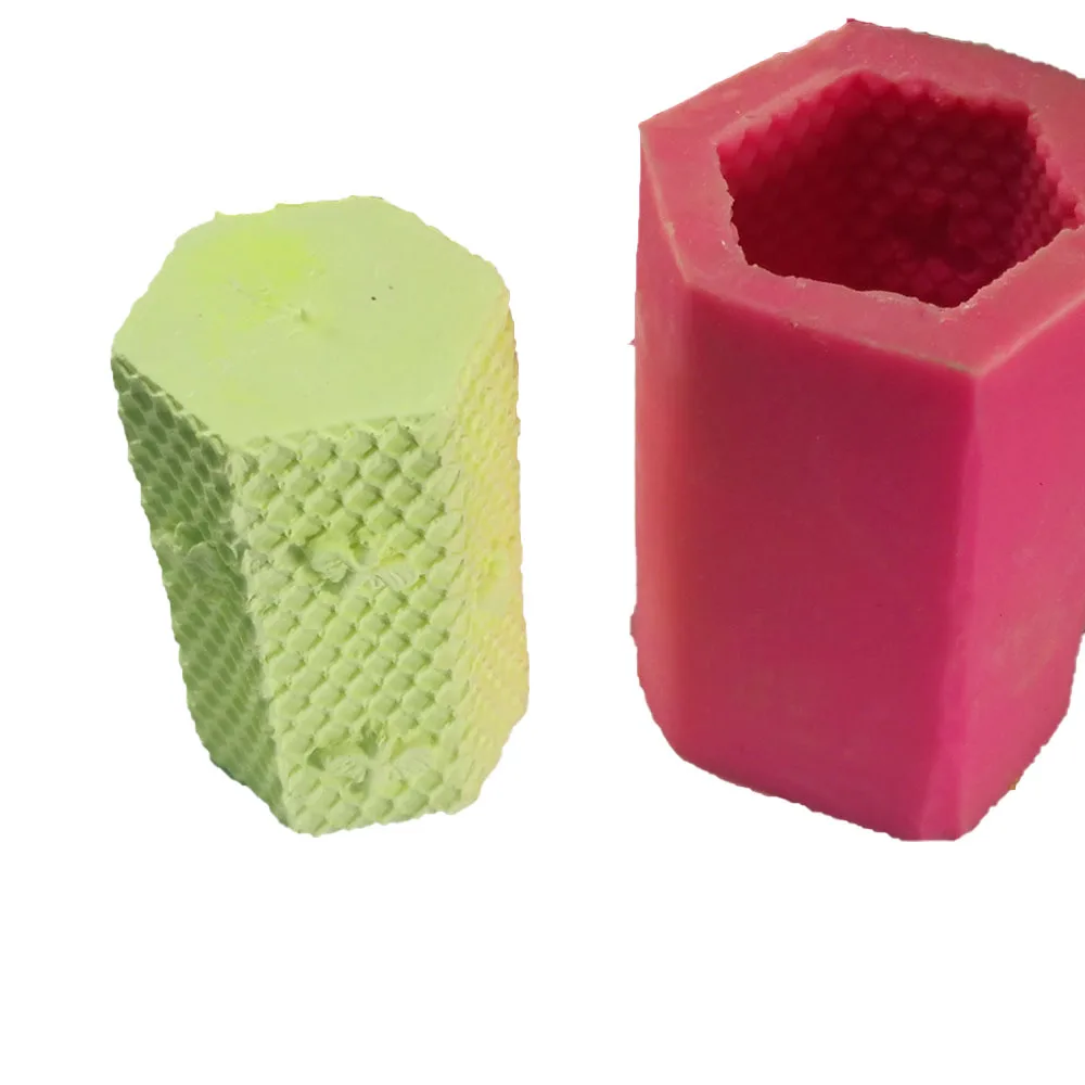 BK1165 Bee candle silicone mold double sugar baking toolsCake Molds