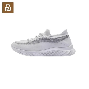 

Youpin FINE PLAN Socks Shoes Men Women Sports Walking Shoes Flying Woven Fabric Antibacterial Breathable Couples Casual Sneakers