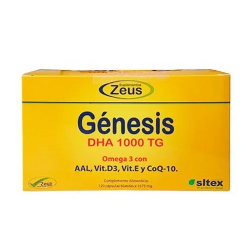 Genesis Dha Tg 1000 120 capsules Zeus food supplement | Красота и здоровье