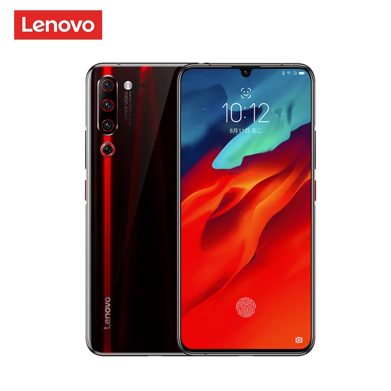 Lenovo Z6 Pro с глобальной прошивкой, 8 ГБ, 128 ГБ, восьмиядерный смартфон Snapdragon 855, аккумулятор 4000 мАч, 6,39 дюйма, FHD, 48 МП, четыре камеры заднего вида