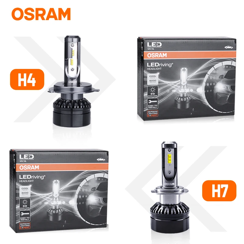 OSRAM Night Breaker Laser H7 H4 Led ZES Chips 400% H1 H8 H16 светильник пы HIR2 9012 HB3 9005 HB4 9006 автомобильные