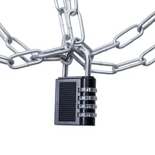 Электронный замок из цинкового сплава, 4 цифры, комбинированный пароль, висячий замок, чемодан, кодовый замок, шкаф, Противоугонный