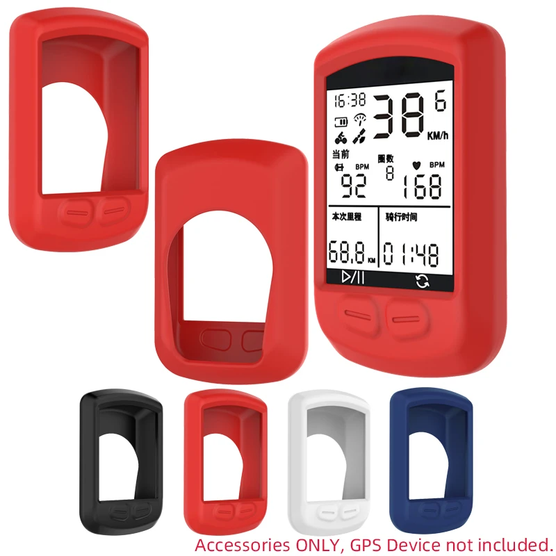 

Silicone Frame Soft Edge Protector Cover Protective Case For iGPSPORT iGS 10S iGS10 S iGS10S Cycling Bicycle Bike Computer Skin