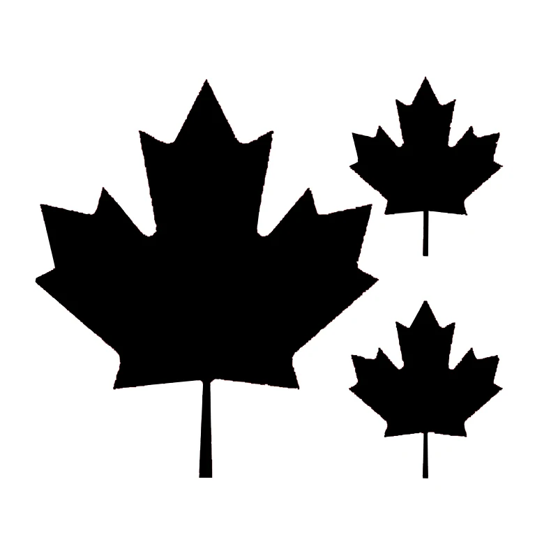 

Стикеры в виде канадского кленового листа, 31,8*27,3 см