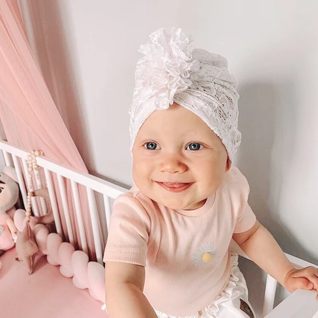 Bonnet turban bébé 0 à 24 mois (coloris au choix)