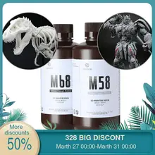 Resione – résine UV ABS 1kg, liquide pour LCD SLA DLP Elegoo Mars Phrozen Anycubic, résine d'imprimante 3d
