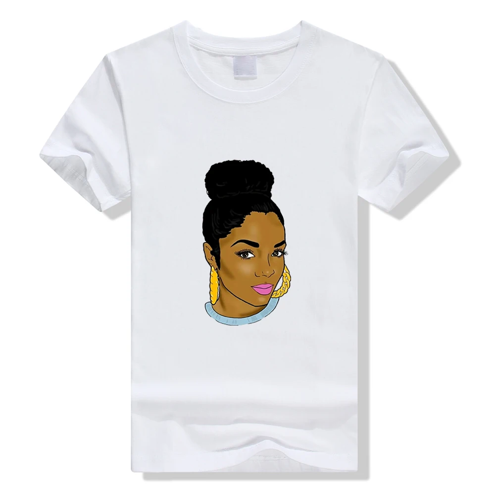 

Harajuku fashion women's T-shirt black girl print graphic Korean street hip hop short sleeve ulzzang new summer Camiseta Mujer