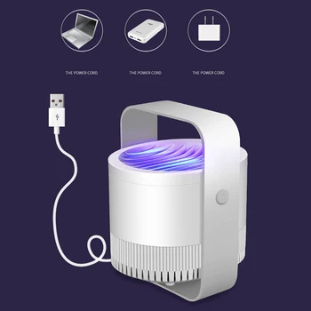 

Electric USB Mosquito Killer Light Office Home Repellent Photocatalyst Zapper Insect Silent Anti Trap Fly LED Ultraviolet Light