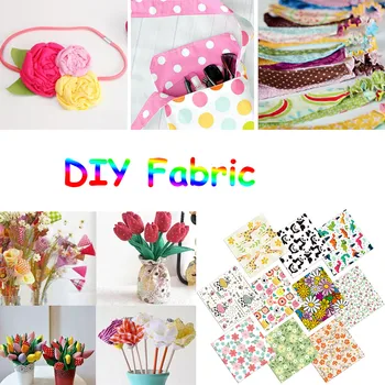 

10/70pcs Cotton Craft Fabric DIY Sewing Doll Quilting Patchwork Textile Cloth Bags Handmade CraftsFloral Cotton Fabric #LR3