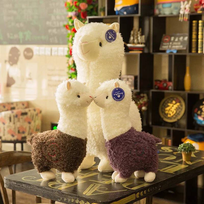 

Cute Alpaca rong wan ju Doll Mythical Creatures Grass Mud Horse Pillow Doll Douyin Celebrity Style