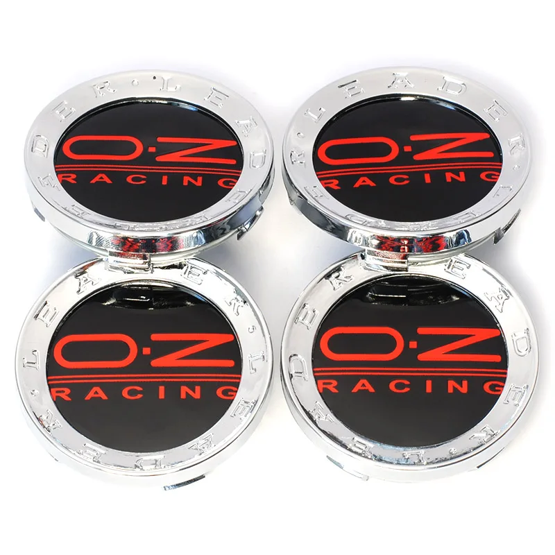 4 шт. 60 мм лидер моды Label OZ O.Z гоночный центр ступицы колеса Крышка Автомобильная Эмблема Логотип Крышка для Лада Киа Гольф Поло SKODA CRUZE Крышка Ступицы