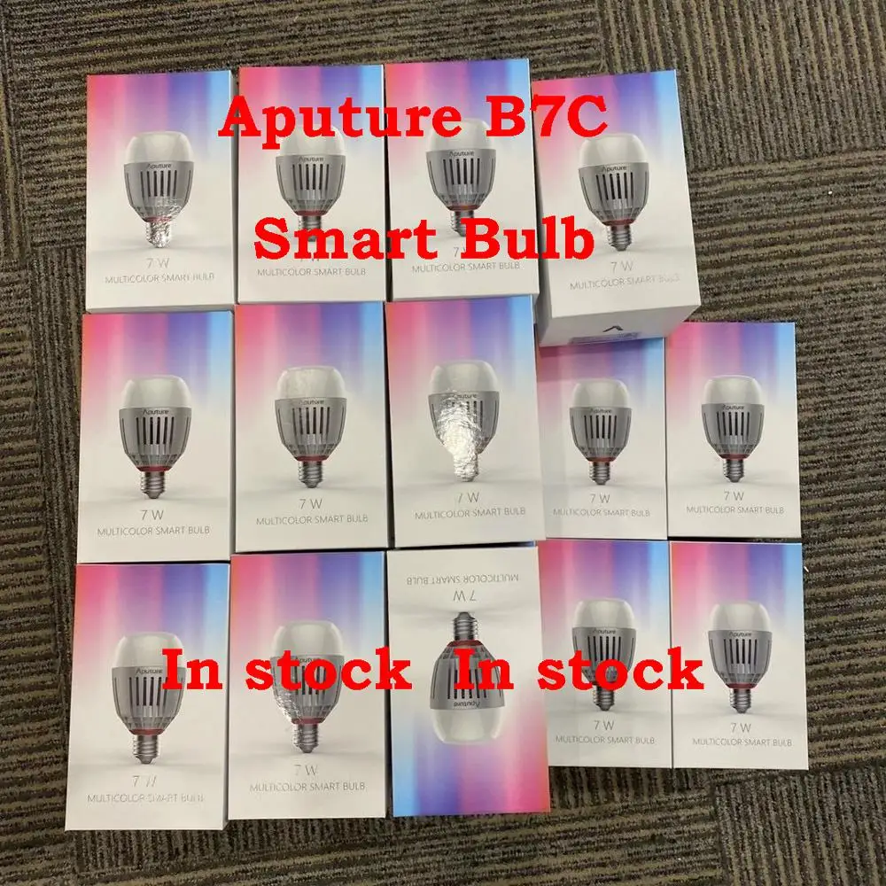 Aputure B7C 7W RGBWW LED Smart Bulb CRI 2000K