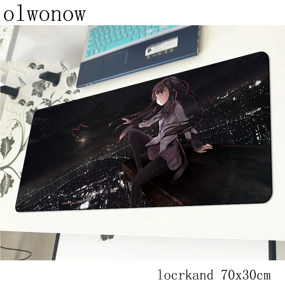 Homura Akemi коврик для мыши геймер подставка для запястья 700x300x2 мм notbook коврик для мыши игровой коврик для мыши милый Лучший коврик для мыши ПК Настольный коврик