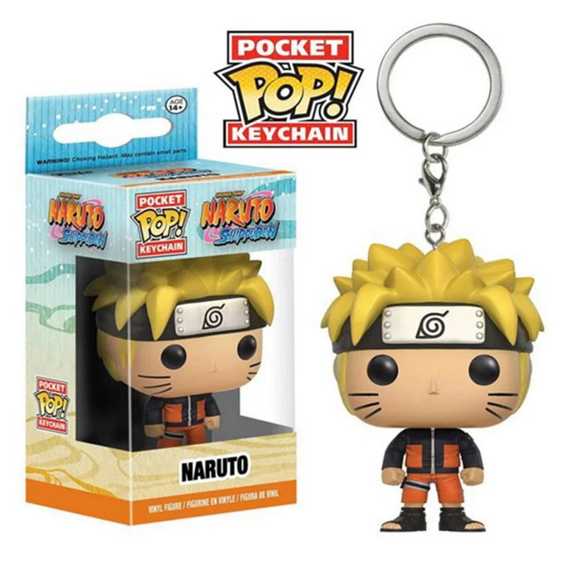 

Pop Pocket Keychain Naruto Action Figure Toy
