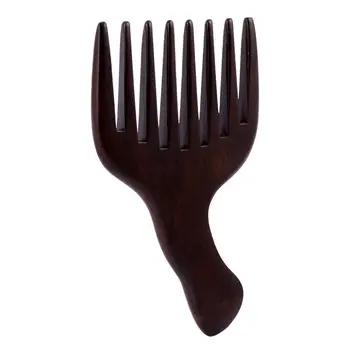 

1pcs Ebony Sandalwood Comb Wood Massage Comb Wooden Hair Comb For Head Massage