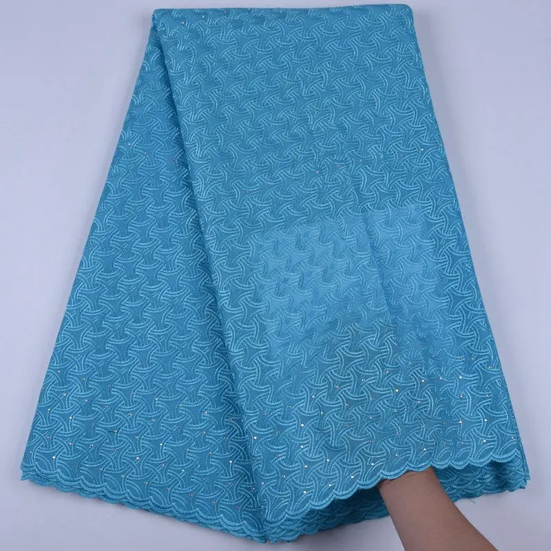 

New Swiss Lace Fabric 2019 Swiss Voile Lace In Switzerland High Quality African Dry Cotton Voile Lace Fabric For Wedding S1180