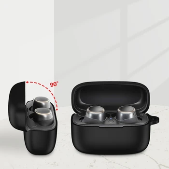 

Dust-proof Anti-fall Silicone Protective Cover Shell Earphone Case for -JBL LIVE 300TWS Wireless Bluetooth Earphones Access M5TB