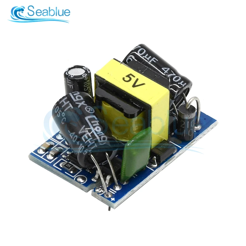 AC-DC 정밀 벅 컨버터, 스텝 다운 변압기, 절연 스위치, 전원 공급 장치 모듈, AC 220V-5V DC, 5V, 700mA, 3.5W, 5 개