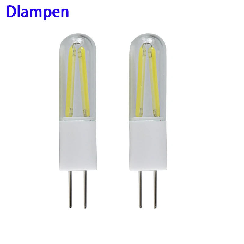 

mini led bulb light G4 filament spotlight super glass shell Ac Dc 12V cob energy saving lamp Replace halogen lamps 12 volts