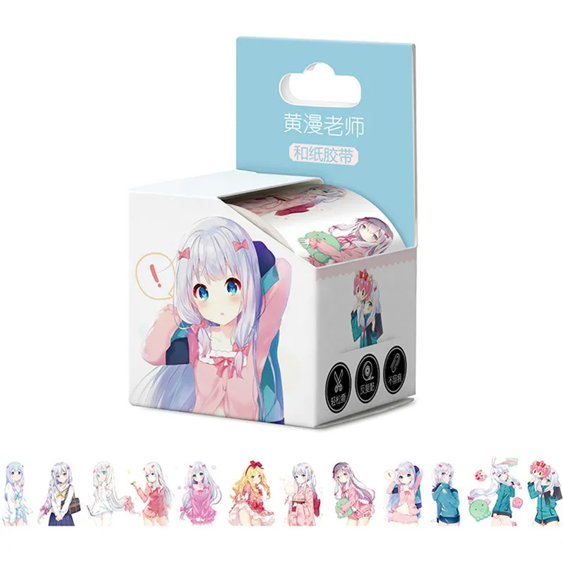 10 boes/лот аниме &quotEromanga-Sensei&quot Лента игрушка васи лента бумажная учетная запись