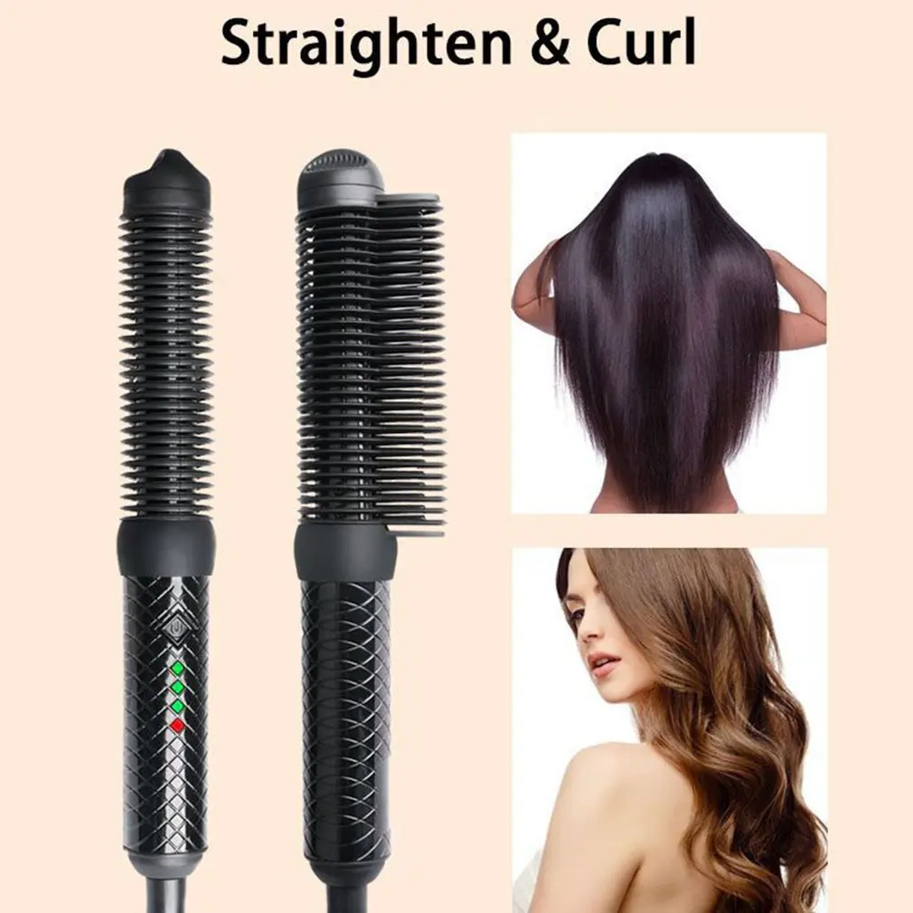 

Straight Hair Comb Artifact Hair Straightener Straight Plate Splint Straight Volume Dual-use Inner Buckle Hair Curler
