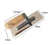 2PC stainless steel Wooden handle Mortar Board Home Craftsman Trowel Construction Holder Plastering Tool ► Photo 3/5