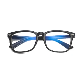 

2020 men's and women's simple and light glasses PC frame anti blue light rectangle optical frame