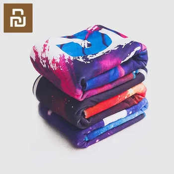 

youpin FO Bath Towel Sports Fitness Towel Microfiber Colorful Beach Towel 70X140CM Sweat-absorbent Towels for Outdoor Sports