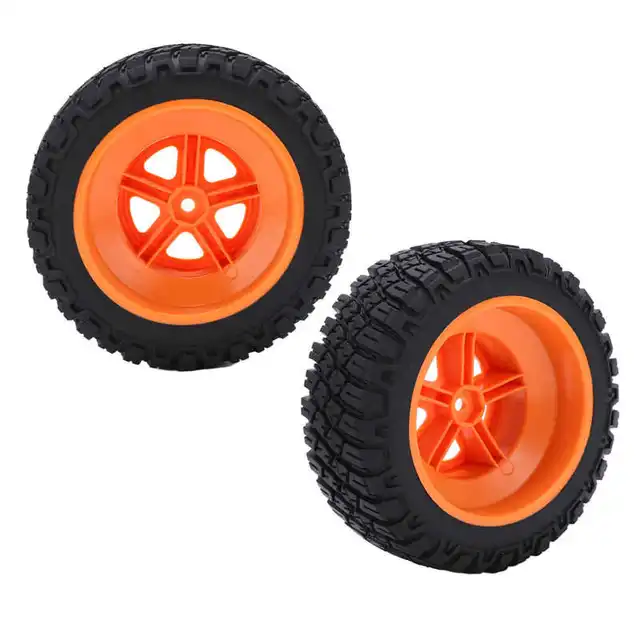 RC Off Road Tire Short Truck Model Car Tires Long Term Use for Huanqi 727 for REMO RP2046 for SLASH 4