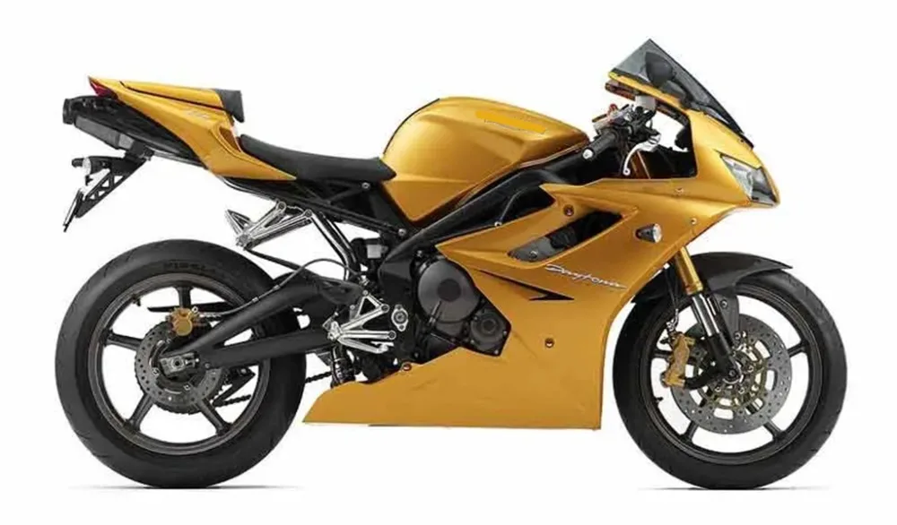Комплект обтекателей для мотоцикла высококачественный пластик ABS для Triumph 675 2008-2010 полное покрытие ABS Литье под давлением обтекатель рамка